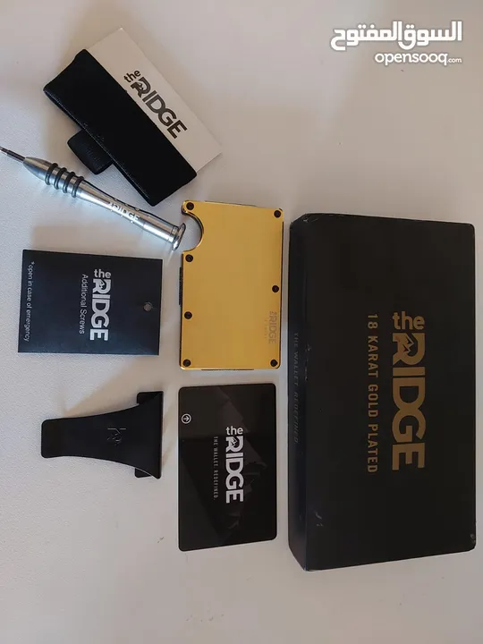 The RIDGE Wallet 18K GP