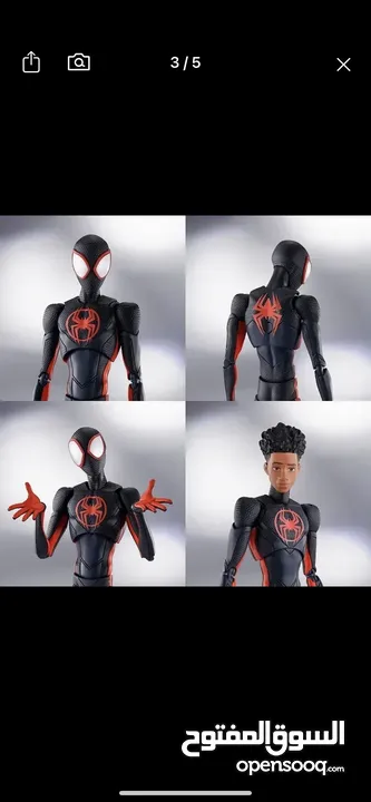 مجسم اسبايدرمان مايلز من فيلم ACROSS THE SPIDER-VERSE