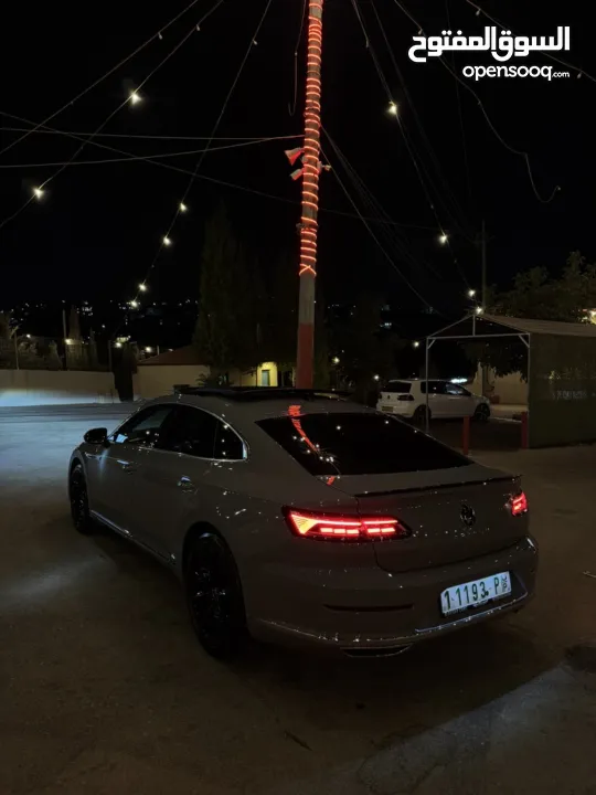 فولكس فاجن آرتيون فيس ليفت – فل إضافات  لون باطوني نادر  رقم مميّز