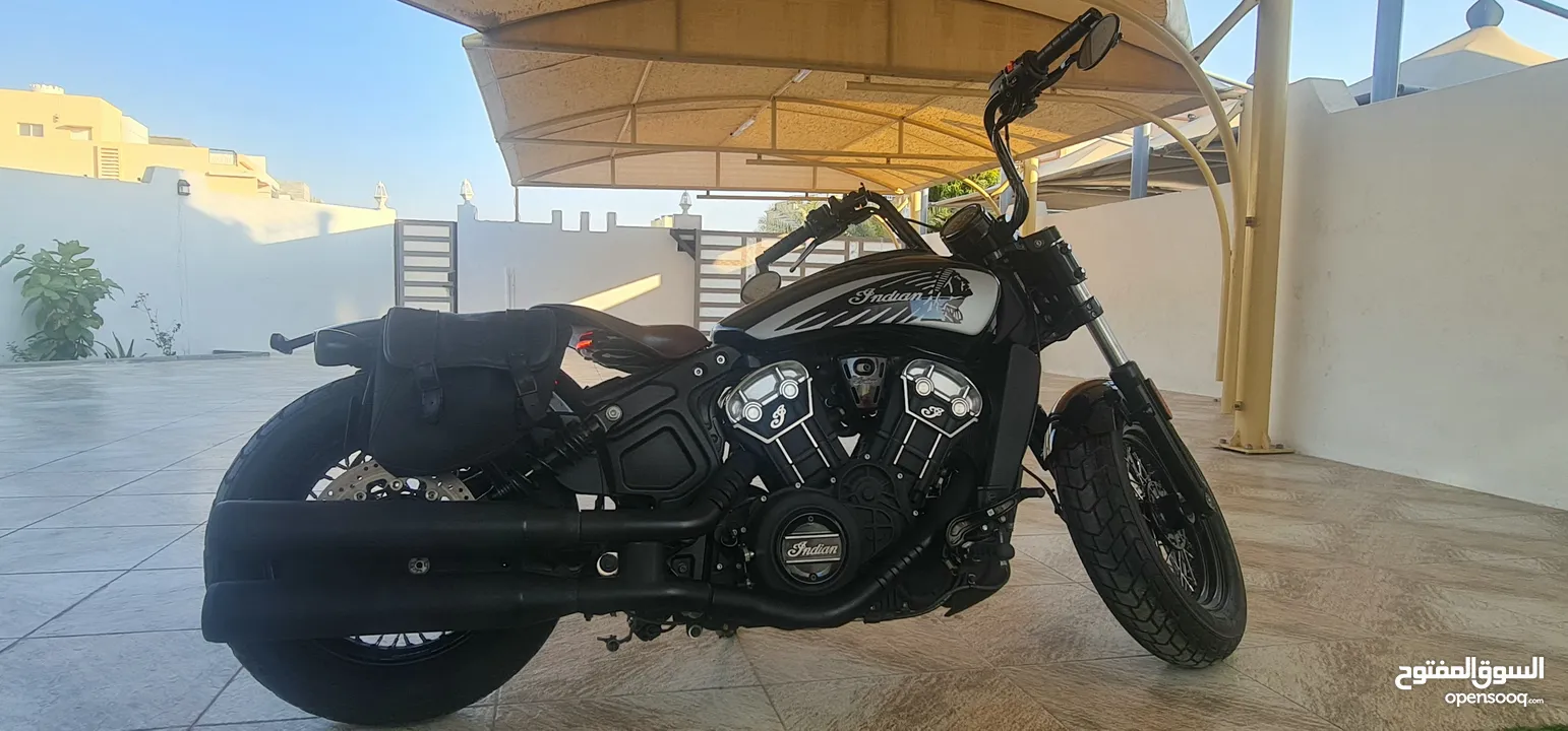 INDIAN MOTORCYCLE SCOUT BOBBER TWENTY BLACK 2022