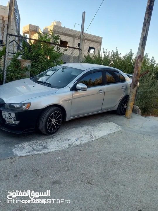 متسوبيشي لانسرex موديل 2016  للبدل فقط