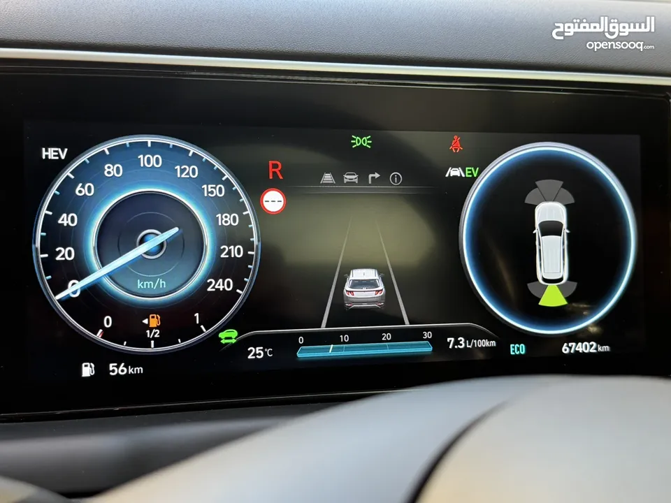 هونداي توسان 2022 هايبرد plug in 4*4 فل اضافات مع بانوراما 271 حصان