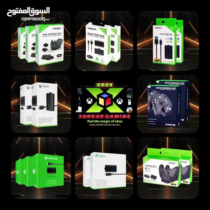 Xbox series x/s & one x/s Rechargeable Battery’s  بطاريات شحن خاصة بايادي تحكم إكس بوكس سيريس & ون