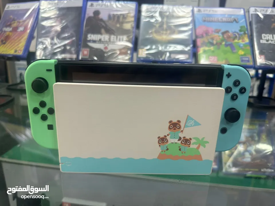 Nintendo switch animal crossing edition