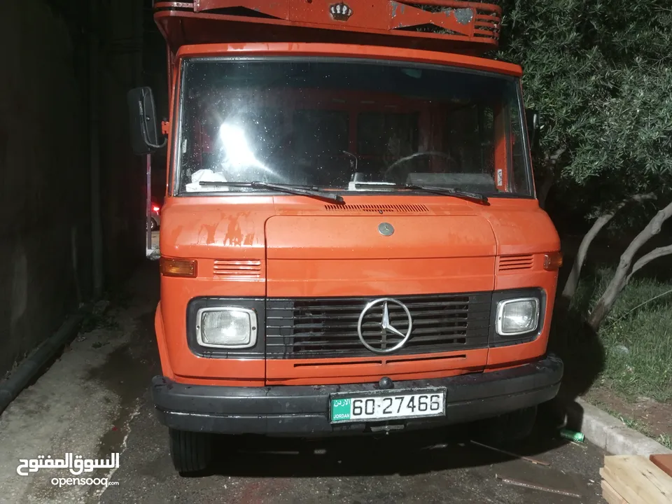 شاحنه مرسيدس بنز  608 الكي للبيع..........