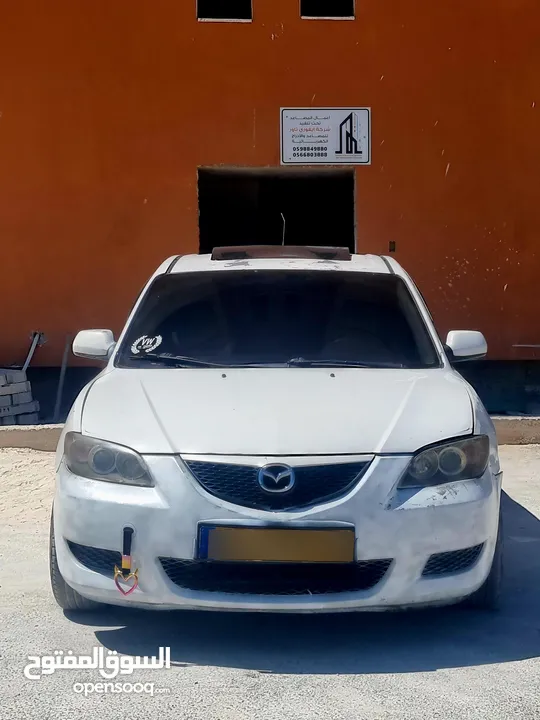 مازدا 3 2008 مشطوب حرق اسعار نار Mazda 2008 Crossed out Cheap price بسعر  2800شيكل