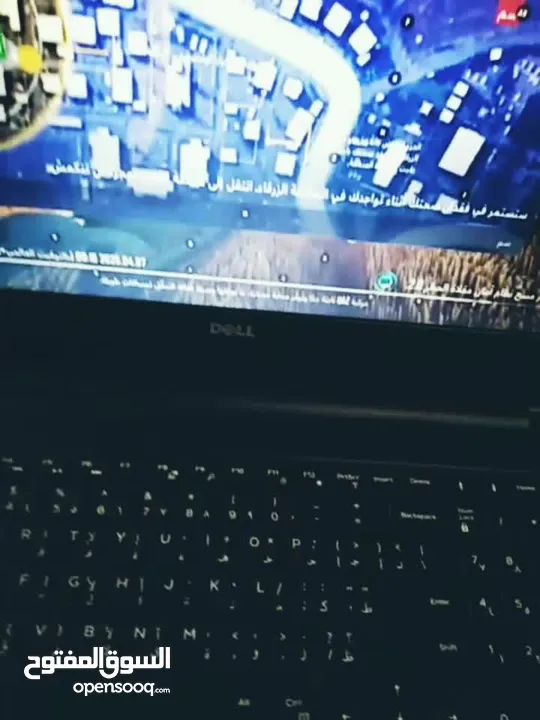 لابتوب ديل DELL الجيل الثامن شاشة 15.6 رام 16 جيجا ذاكرة ssd500 جيجا ويندوز 10 برو