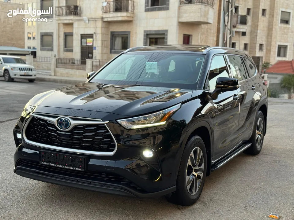 تويوتا هايلاندر 2022 GLE فل كامل اعلى صنف وارد عبد الطيف جميل وصيانة المركزية
