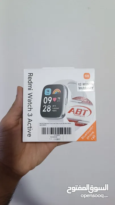 Xiaomi redmi watch 3 active 1 year warranty