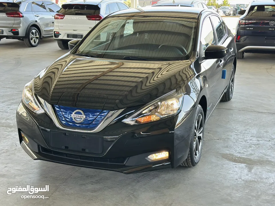 نيسان سيلفي كهرباء 2019 ممشى قليل جداً اصلي 30 الف كيلو ل60 الف فحص كامل اتوسكور A فحص البطاريه 100