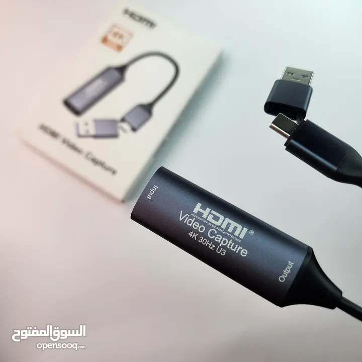 توصلية اتشدي من البلايستيشن الى الهاتف  HDMI Video Capture