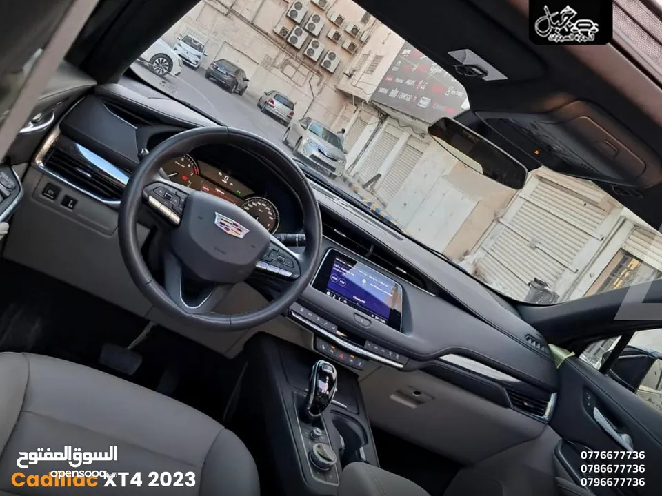 كاديلاك XT4 2023 اعلى صنف فحص كفالة الشركه كاش أو أقساط