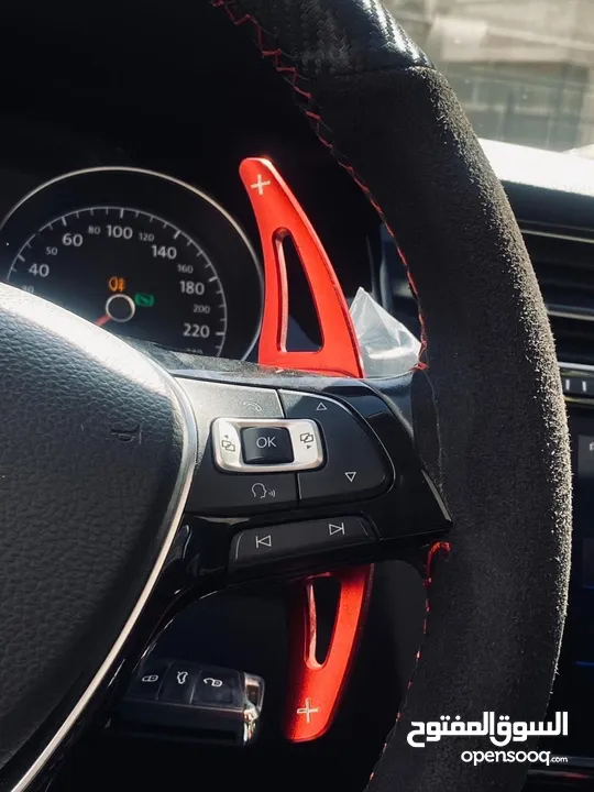 جولف MK 7.5 Golf GTI بتعديلات Full GTI والاجمل بكل تفاصيلها ولونها السيارة فل اضافات ولا غلطة