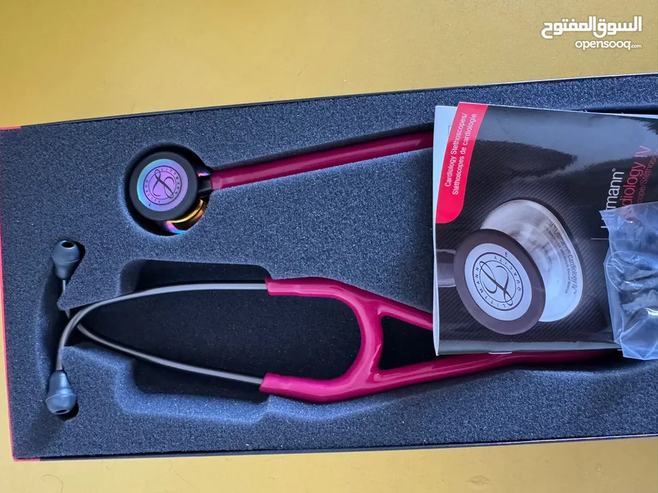 سماعة(littmann cardiology iv) الأصلية من الولايات المتحدة