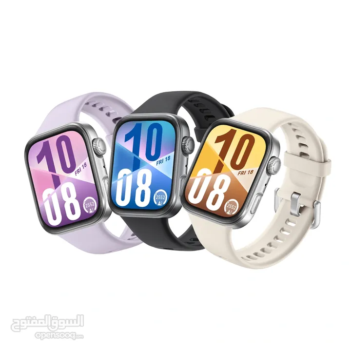 ساعة Huawei Fit 4 وHuawei Fit 4 Pro  مع هدية مميزة   أناقة وتكنولوجيا بانتظارك!