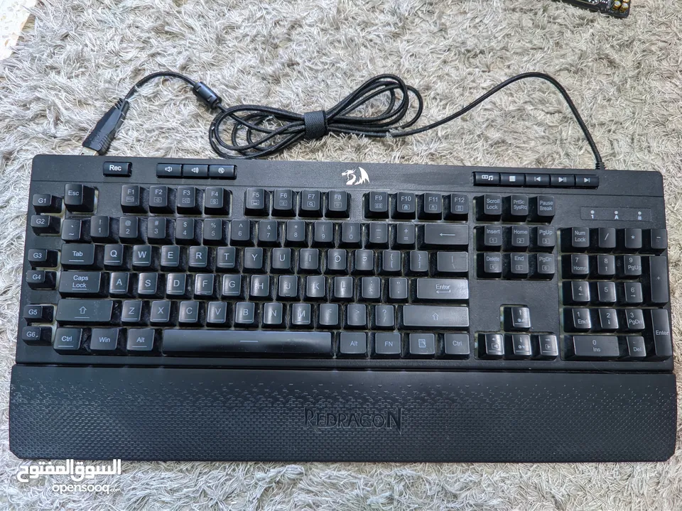 Redragon K512 SHIVA RGB Membrane Gaming Keyboard