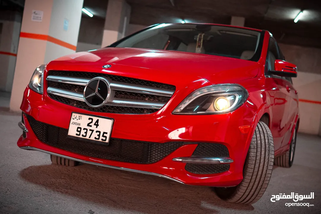 مرسيدس بنز  (Mercedes B250 )  اعلى صنف موديل 2014 …..