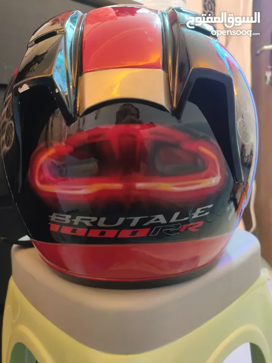 FOR SALE: CARDO PACKTALK BLACK Special Edition Intercom and HELMET MV AGUSTA RED