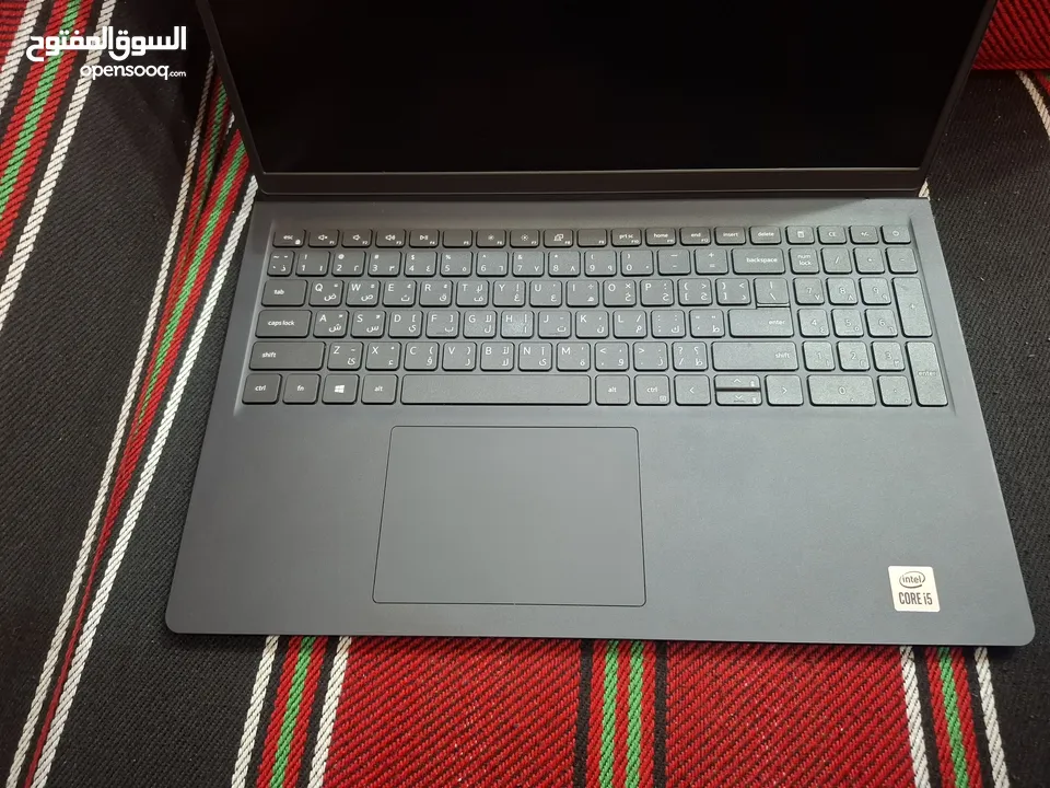 لابتوب DELLVostor 3510 بمساحه فوق 1تيرا لم يتم تصليحه من قبل بمعالج i5 الجيل العاشر و 8RAM
