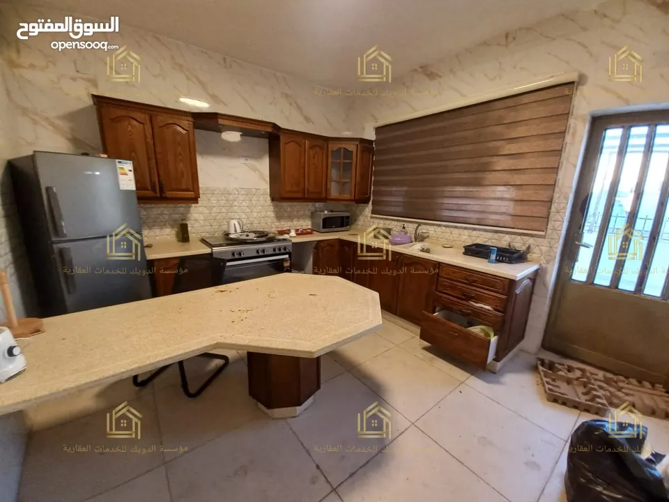 شقة ارضية للايجار في عبدون مجددة بالكامل لم تسكن بعد التجديد