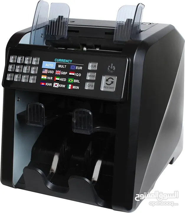 ماكنة عد النقود (AL-950(Bill COUNTERS note mini money multi currency counting Machin