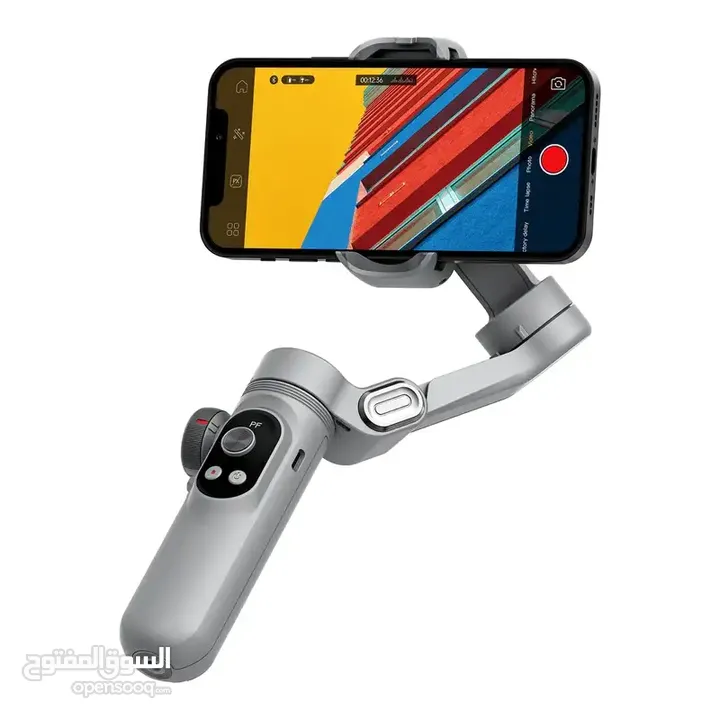 WiWU 3-Axis Stabilized Gimbal Stick Wi-SE007 - White جيمبل مثبت من ويوو