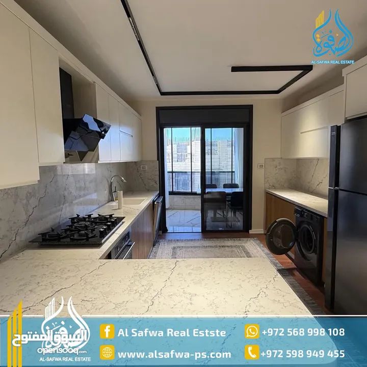 شقه حديثه مميزة و  فخمه جدددا سووووبر ديلوكس  للايجار  باطلاله مميزة وراقيه