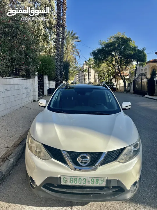 نيسان قشقاي 2017 وكالة يد اولى مع زجاج بانوراما