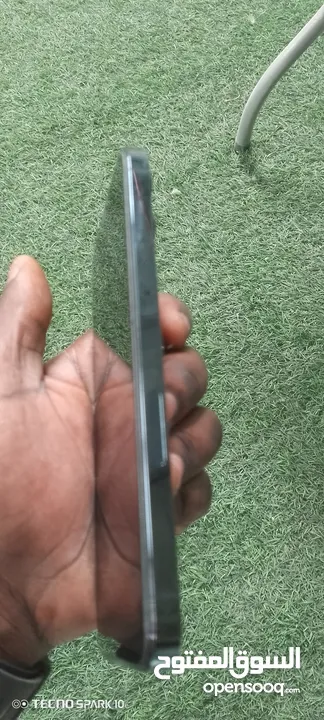 the phone is very clean with charger