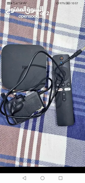 MI xiomi with original remote and charger