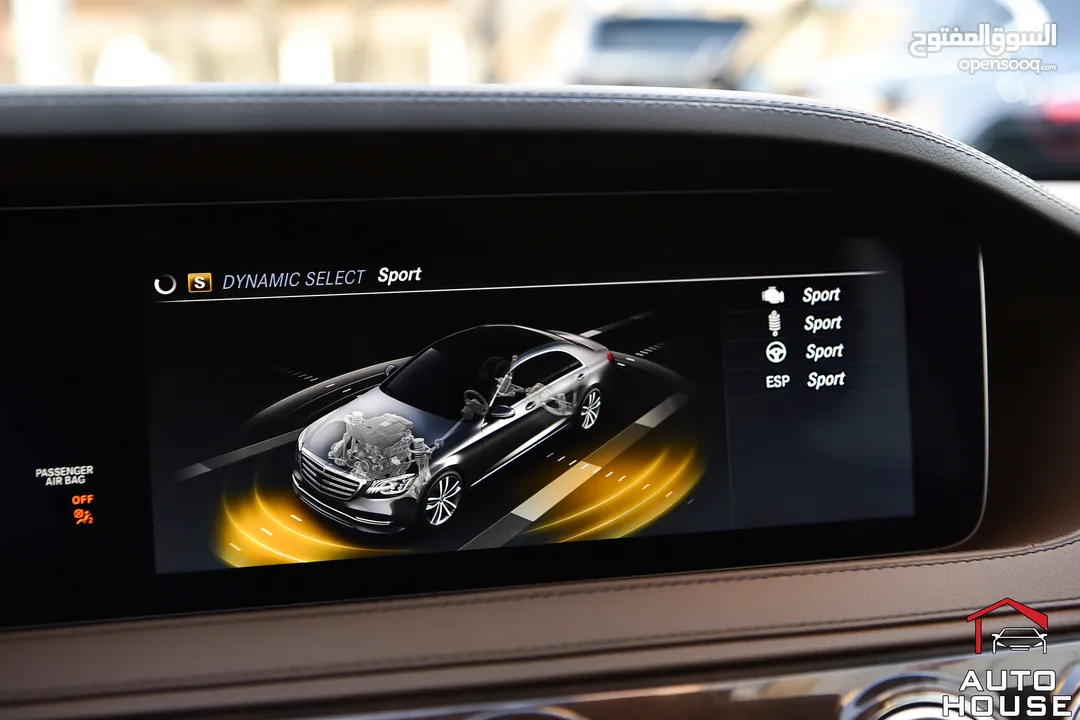 مرسيدس اس كلاس وارد الوكالة 2019 Mercedes S Class S320 AMG Line
