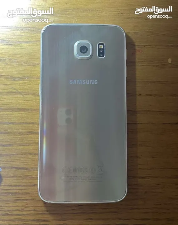 Samsung s6 , 64 gega الملحقات الموجوده شاحن