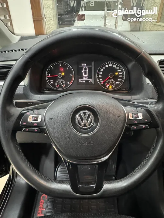 فوكس فاجن كادي 2015 محرك 2000 ديزل تحكم ستيرنج مسجل شاشه هوك خلفي حساسات خلفي