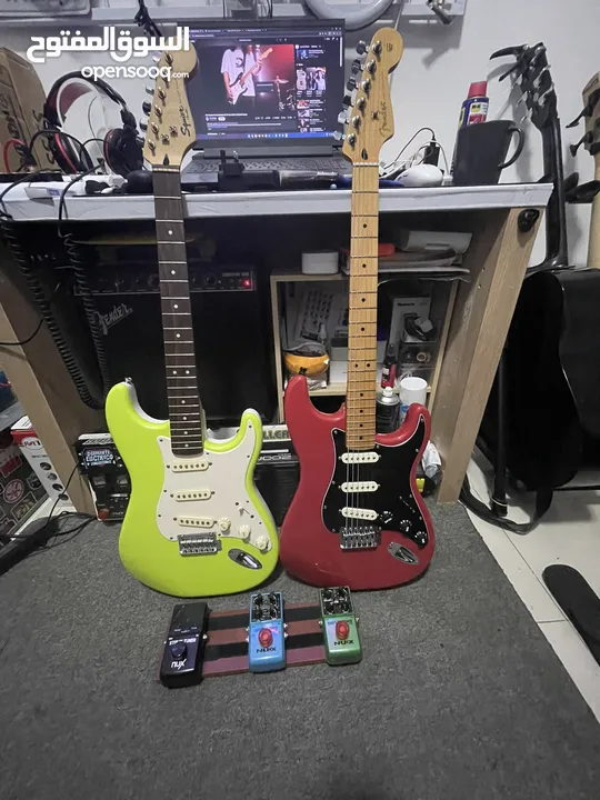 Guitars and effects