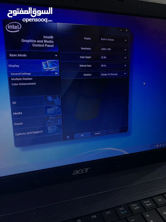 لابتوب acer مستعمل للبيع