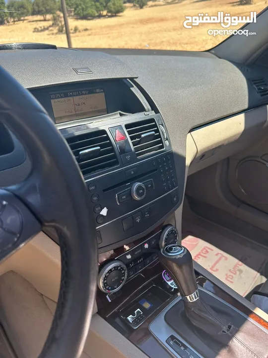 مرسيدس C200 2009 البيع بدون رقم
