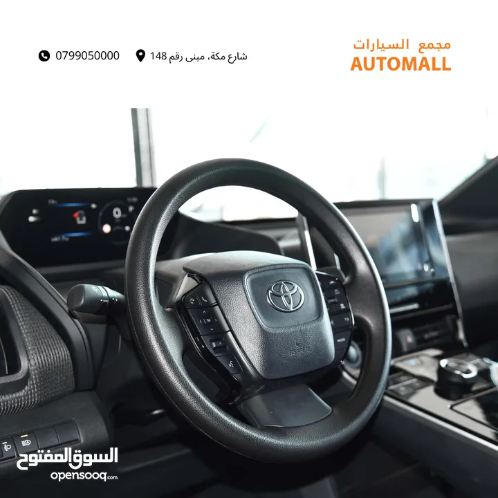 تويوتا bZ4X كهربائية بالكامل بقسط شهري 269 دينار فقط 2024 Toyota Bz4x Elite EV SUV 2WD