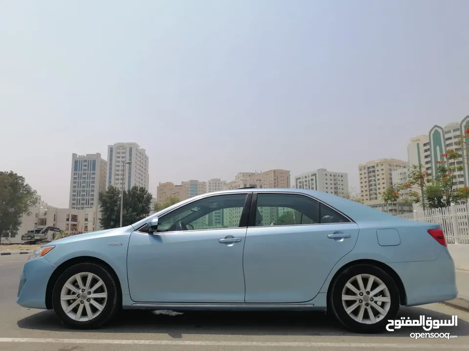 Toyota Camry XLE Hybrid Full Option Sunroof كامري هايبرد فل أوبشن فتحة سقف أوراق جمارك وارد أمريكي