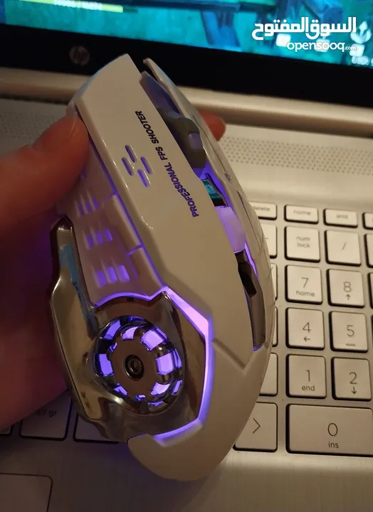 ماوس لاسلكي احترافي للألعاب والمهام اليومية FOREV FV-W502 مضمون وبمواصفات خيالية! وهديه سماعات رأس