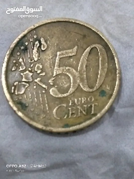 50 سنت يورو