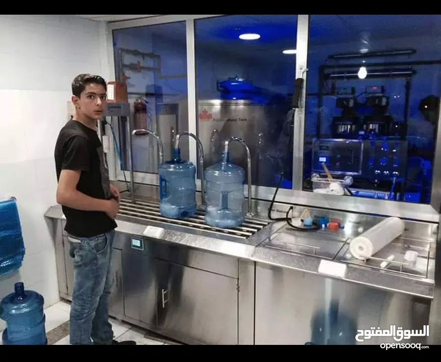تركيب محطات ومصانع كاسات المياه نقدا وبالتقسبط