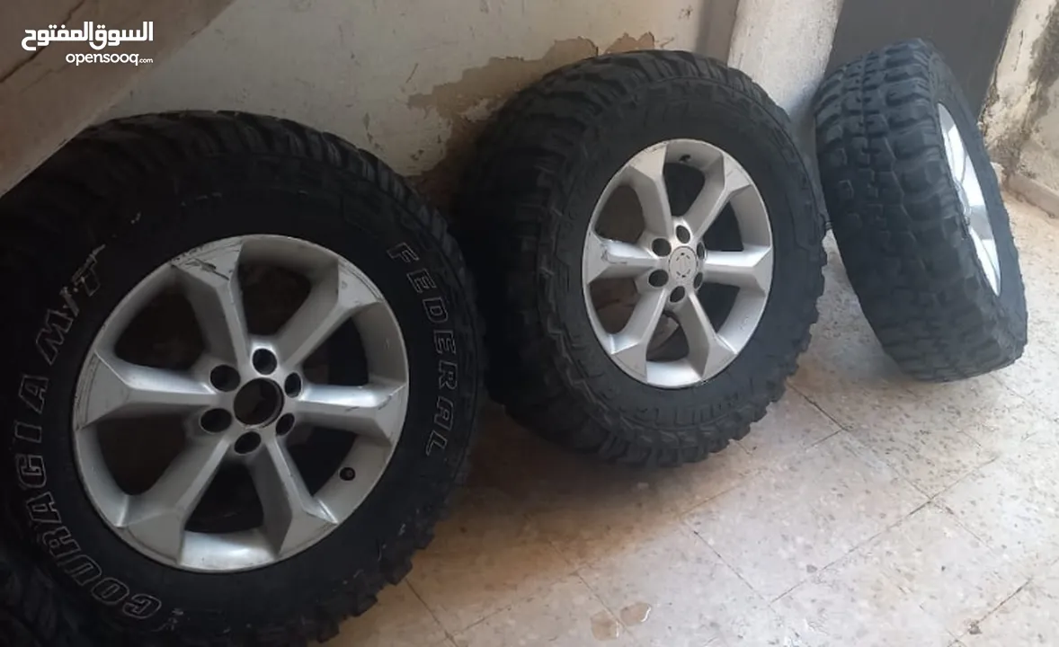 جنط نيسان نيفارا اصلي 17 كوشوك وكاله nissan navara