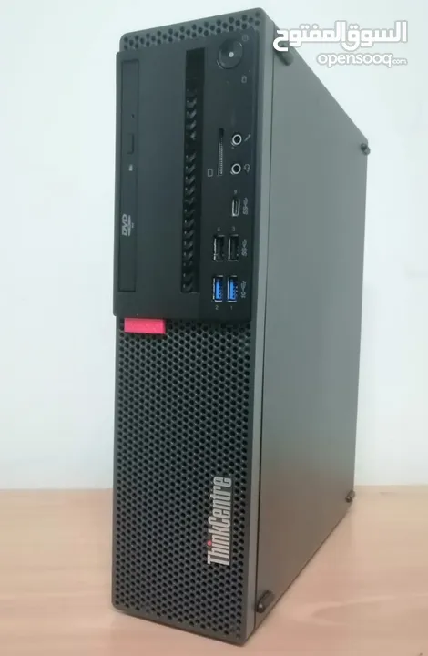 Lenovo ThinkCentre 8th Generation Desktop with 23 Inches Adjustable Monitor