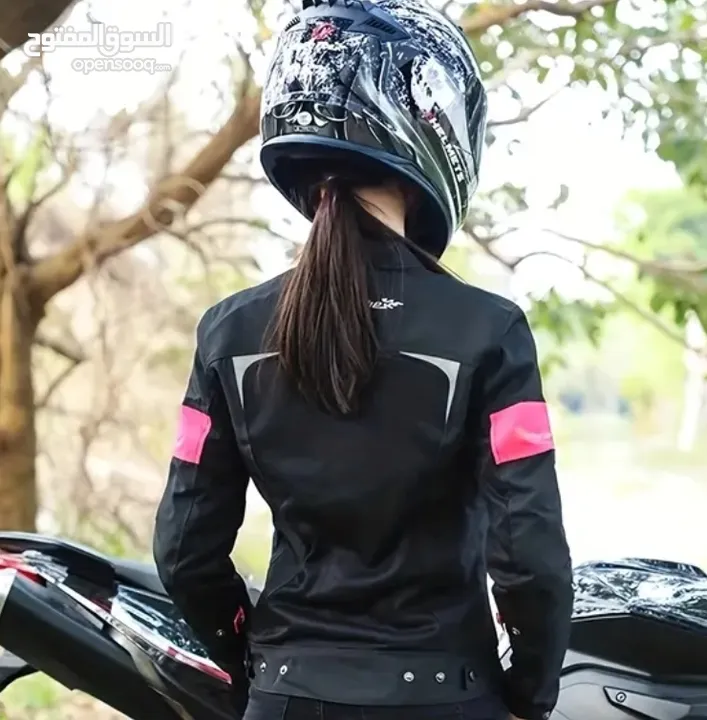 MOTORCYCLE SAFETY JACKET FOR WOMEN-BREATHABLE WITH PROTECTION CORE