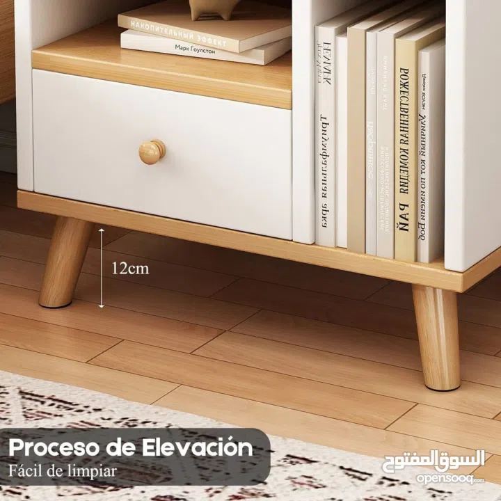 كومودينو جانبي(خزانة )بتصميم اسكندنافي عصري حديث