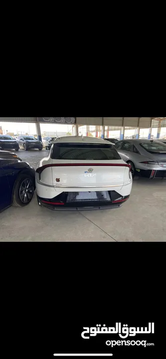 Kia ev6 فحص كامل اعلى صنف  عدا البانوواما العديد من الاضاافات