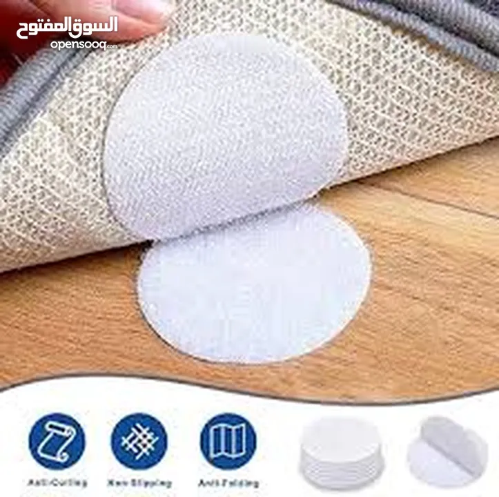 لاصقات تثبيت سجاد  شرشف طاولات اثناء لعب الاطفال او مجرى الهواء و بقاءها مشدوده