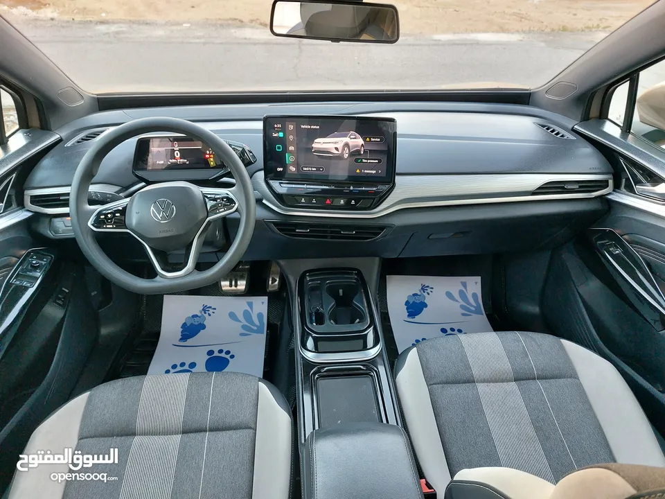 فولكسفاغن ID4  بيور بلس 2022 / قطعت 27 فقط/ فحص كاامل