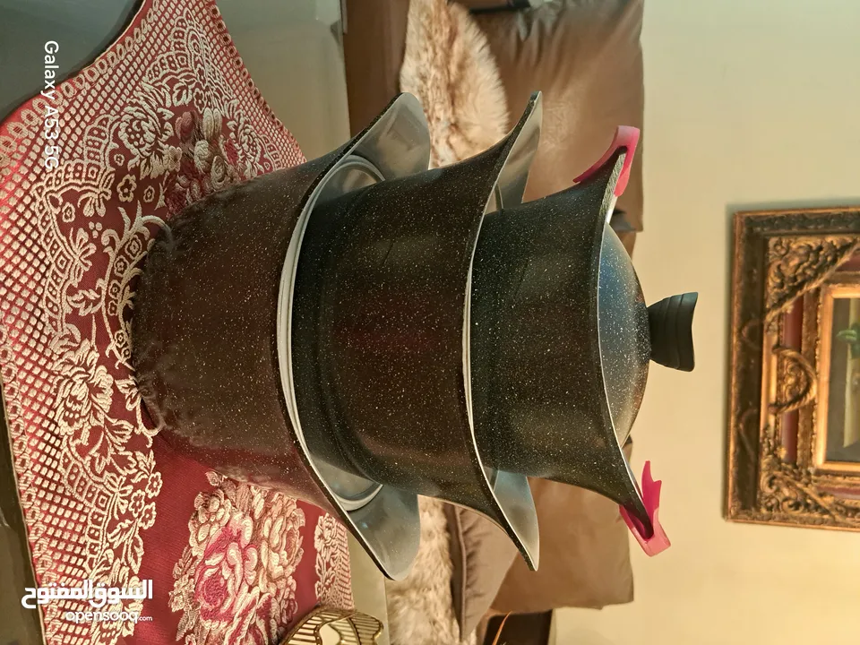 طقم طناجر قرانيت اسود