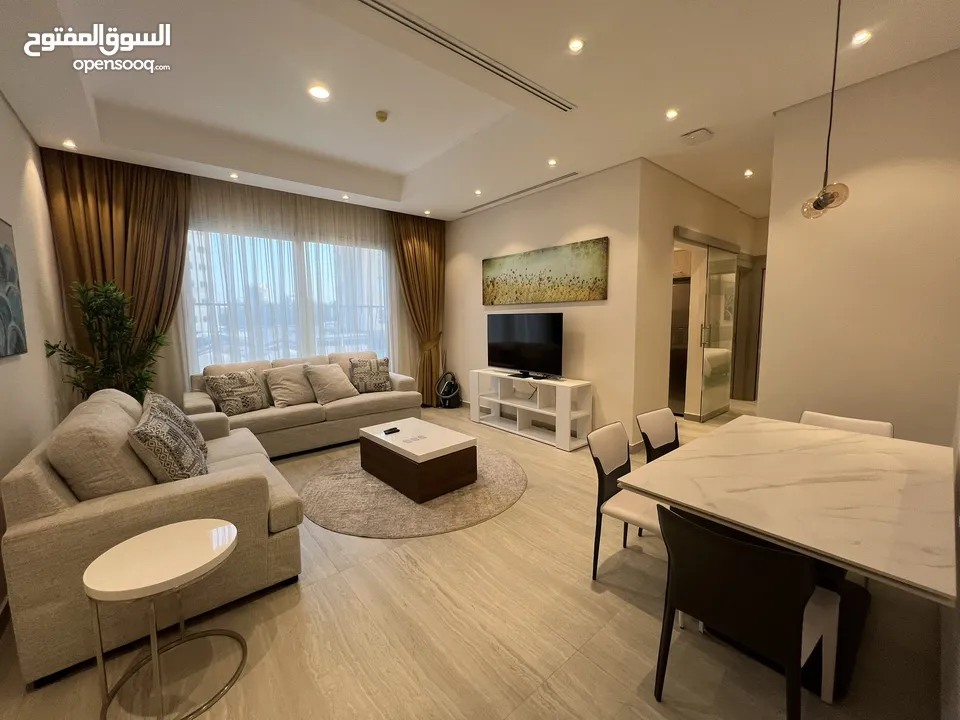 Salmiya - Luxury Fully Furnished 2 BR Apartment